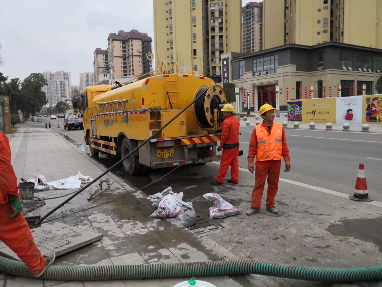 西丰排污管道清淤-管道清洗